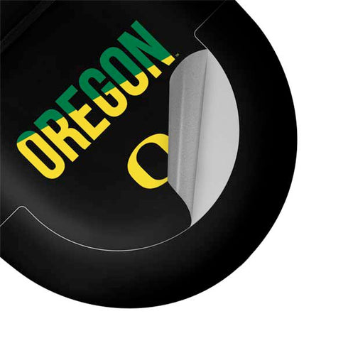 University of Oregon Split on Black Google Pixel Buds Skin